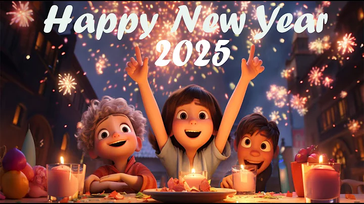 Happy New Year Song 2025  | Nursery Rhymes & Kids Songs | Celebration Song for Kids | #2025
