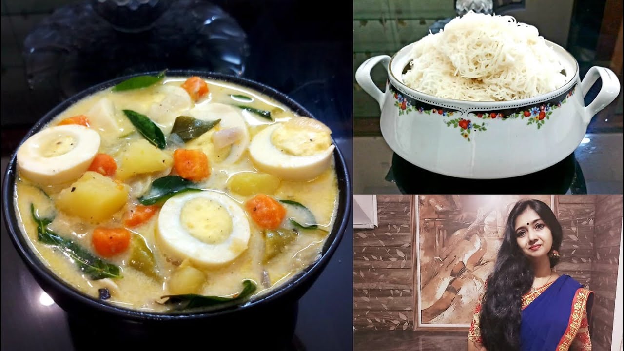 How To Make Soft Idiyappam Recipe../How To Make Quick & Easy Egg Stew