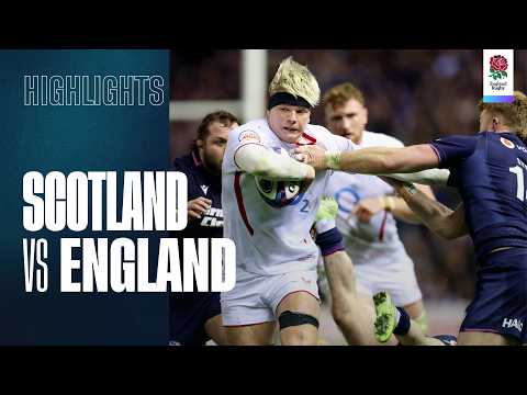 England v Scotland 2026 Guinness Six Nations highlights