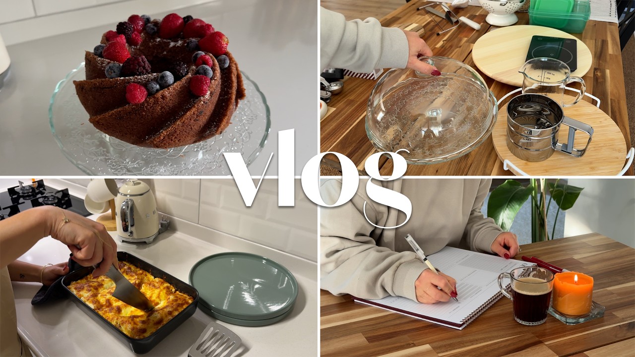 VLOG🪷| Ikea Mutfak Ürünlerim👩🏽‍🍳| Kakaolu Kek🥮| Lazanya🍲