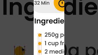 A Recipe app UI (User Interface) screenshot 2