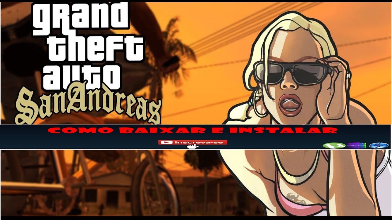 Como baixar e instalarGta San Andreas completo(2017) YouTube Como baixar e instalarGta San Andreas completo(2017) YouTube