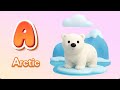 Animals Habitat alphabet | Nursery Rhymes & Kids Song | abc song @abclearnkid