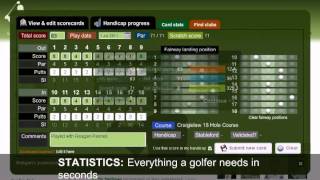 Find. Track and Play Golf  -  Golf Handicap Tracking