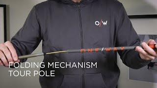 One Way - Alpine: How to use the folding mechanism at the tour pole