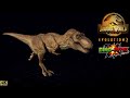 1 HOUR T-REX RUN IN 4K - NO ADS FOR CONTINUOUS VIEWING | DINOSAUR SCREENSAVER &amp; TV BACKGROUND 🦖🌋