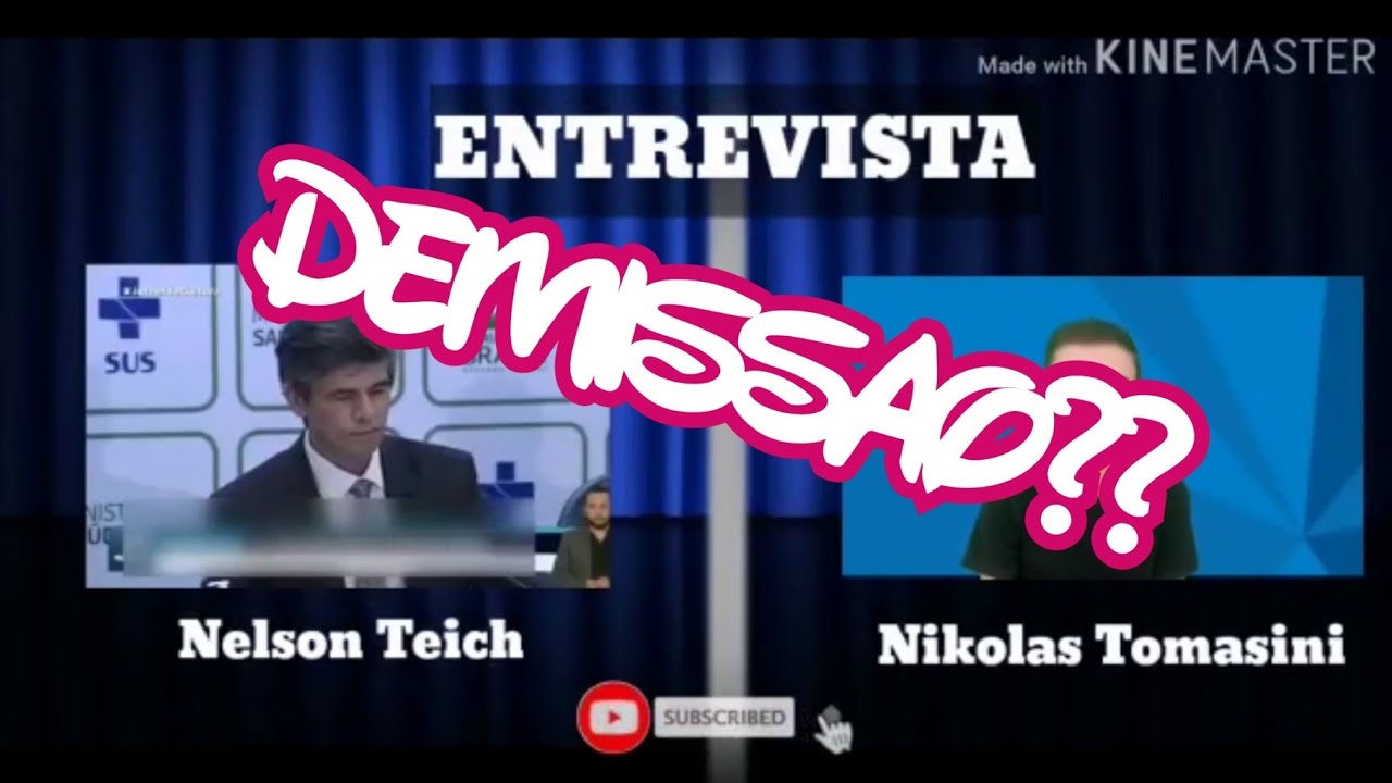 A Hora de Entrevistar Entrevista Virtual com o Ex Ministro Nelson