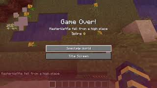 POV Its your 1st time playing Mincraft HardCore