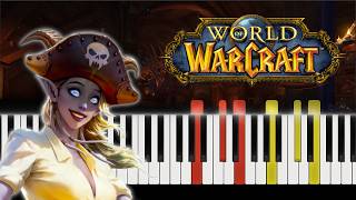 World of Warcraft – Pirate Tavern | Piano Tutorial screenshot 5