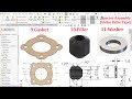 6.Gasket, Filler and Washer Injector Assembly (Globe Valve Type) in SolidWorks thumbnail