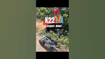 RJ-Bot K22 pipeline inspection robot #sewer #drainage #rjbot #crawler #cctv #robotics