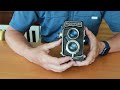 Ricohflex dia camera how to operate and load film