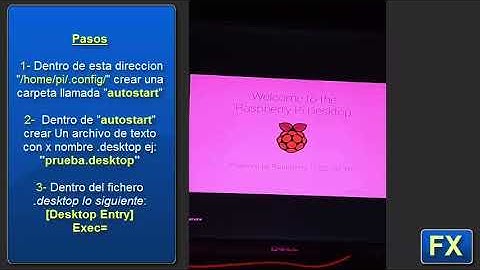 PONER PROGRAMA A ARRANCAR CON EL INICIO DEL SISTEMA OPERATIVO EN RASPBERRY PI.