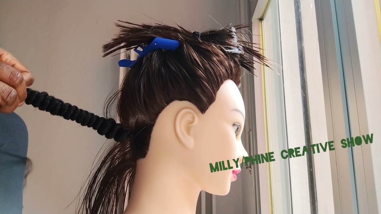 Hair Tutorials using Brazilian wool