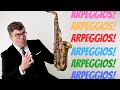 Saxophone arpeggios  free pdf download