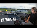 Emergency Landing On VATSIM - Poorly Maintained Plane