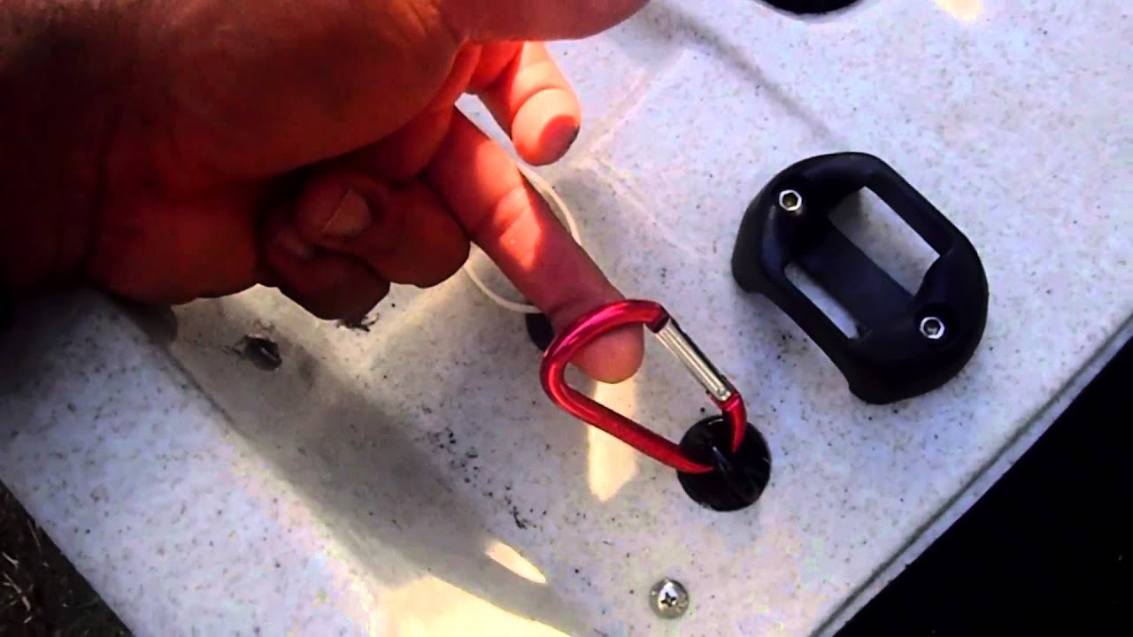 HOBIE 2012 KAYAK MODIFICATIONS - YouTube