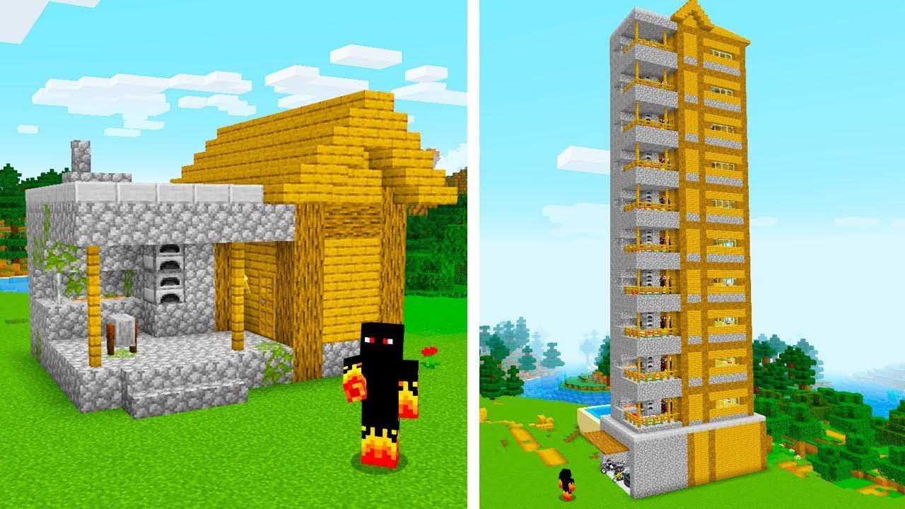 Mejoré TODAS las Estructuras de Minecraft