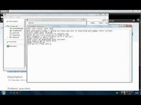 how to download ps2 games with pick torrent
