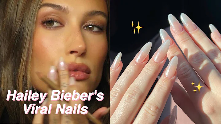 HOW TO DO HAILEY BIEBERS VIRAL GLAZED DONUT NAILS ...