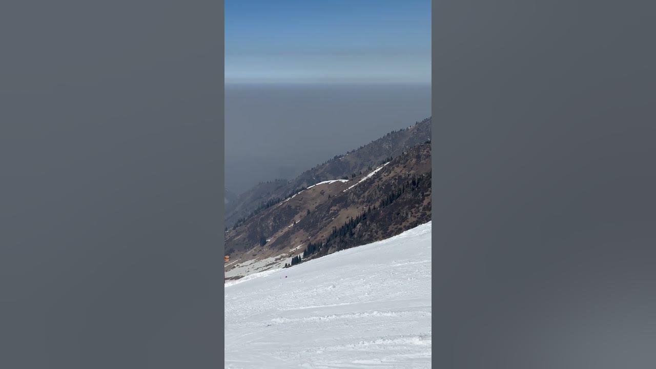 Ski resort Shymbulak. Kazakhstan. Almaty. Горнолыжный курорт Шымбулак ...