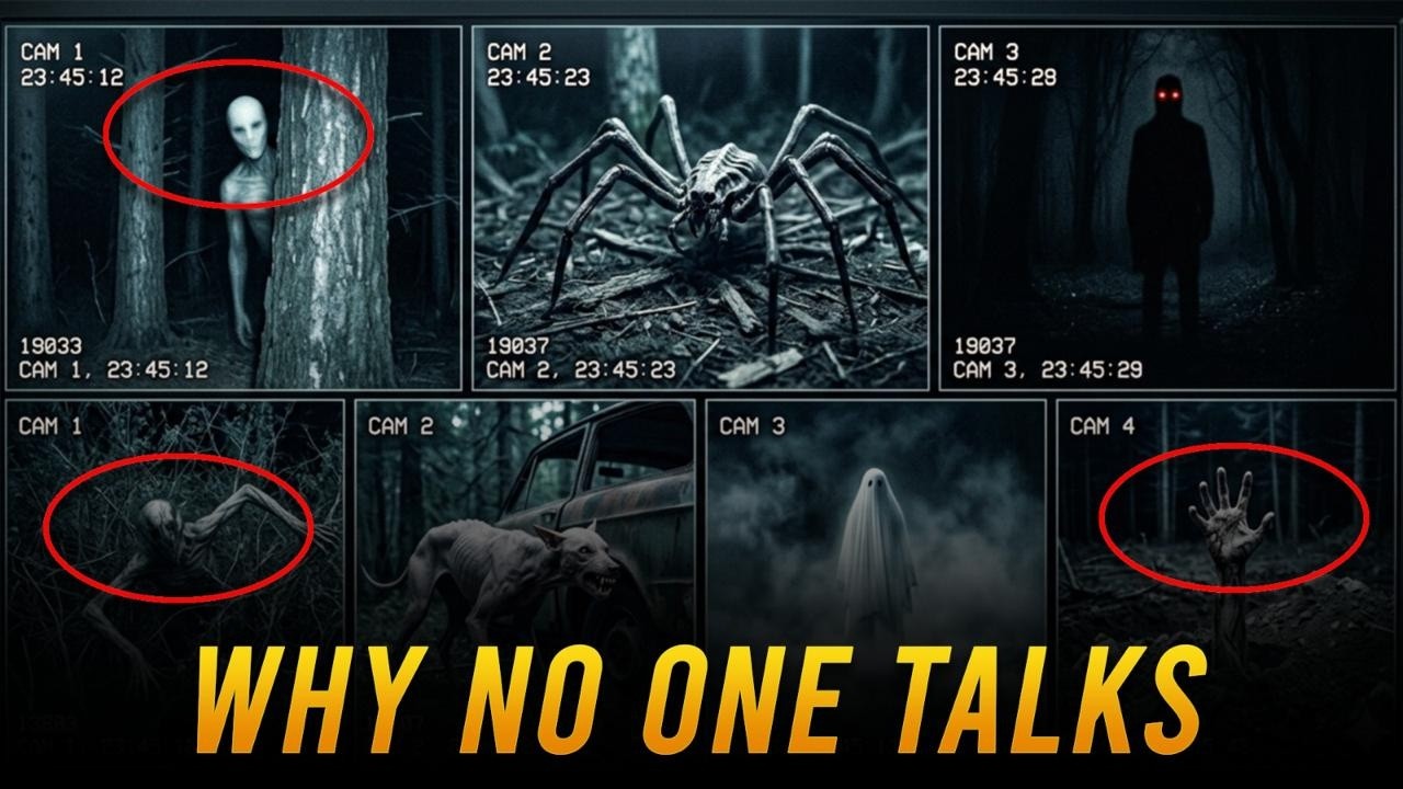7 Disturbing CRYPTIDS Caught on Camera - YouTube