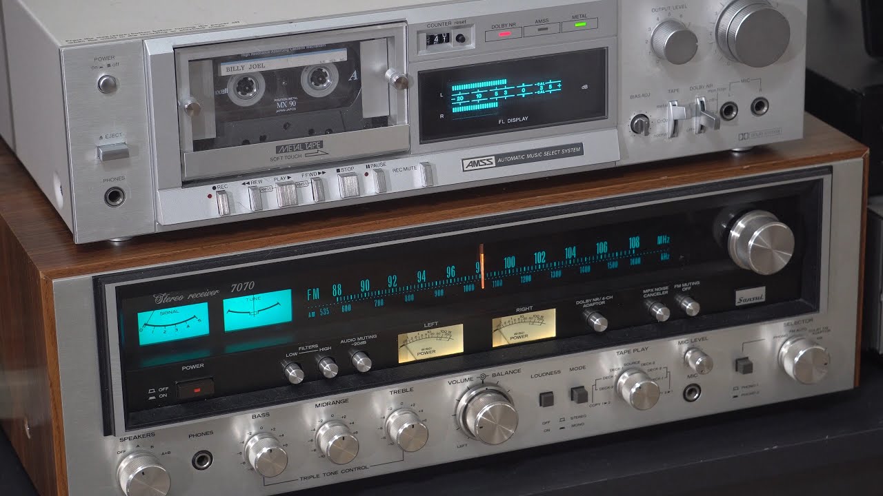 Sanyo Stereo Cassette Deck (1981) Model RD S45 YouTube