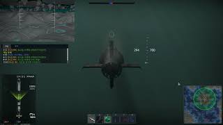 Warthunder Submarine Active sonar vs Torpedo passive screenshot 3