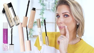 BATTLE OF FIVE NEW 'CLEAN' MASCARAS | WHO WINS THE TOP SPOT? | TIME STAMPS