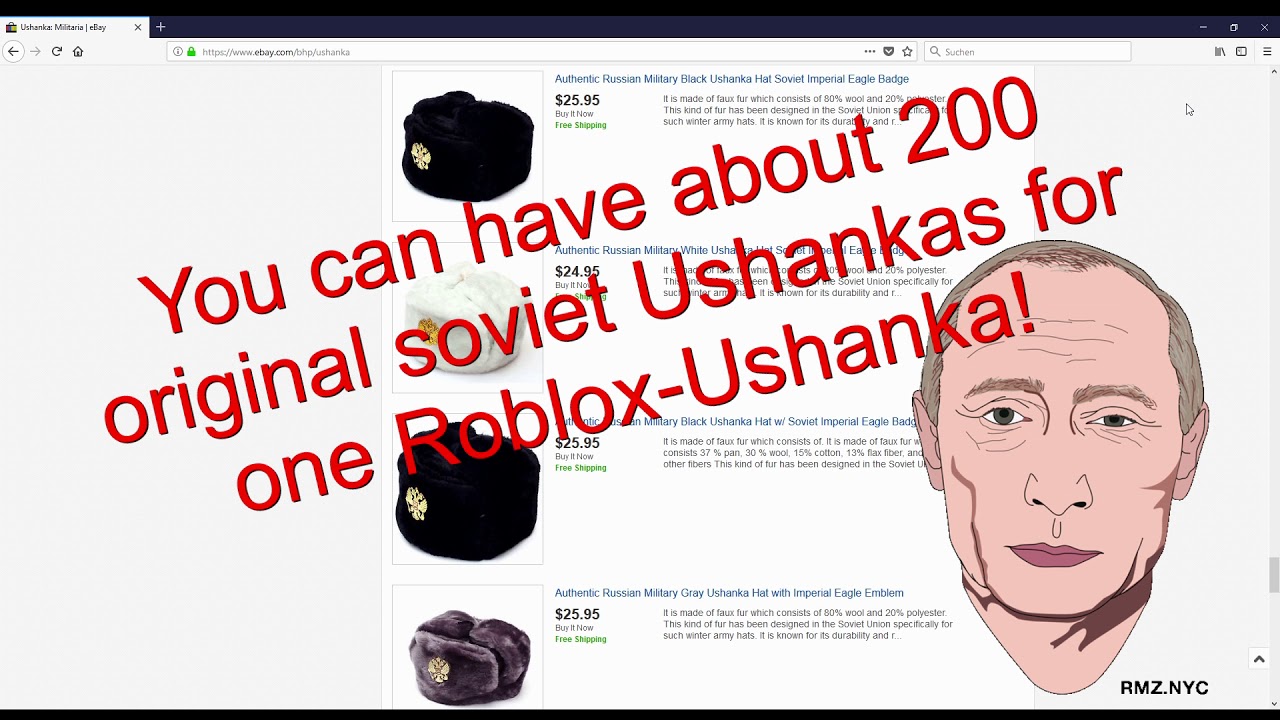 Robux And The Real World Insight Of A Banned Youtube - roblox black ushanka