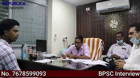 BPSC Interview@Republica PATNA. Chair by K Mohan Sir (BPSC 8 Rank) Registration@whatsappNo7678599093