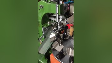 HUENCHEN, HC-10RSB-AF, Riveting machine with index table for casters.