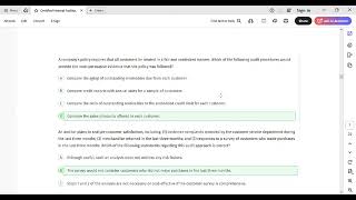 CIA Part 2 – Internal Audit Engagement - Exams 2025 SEPTEMBER