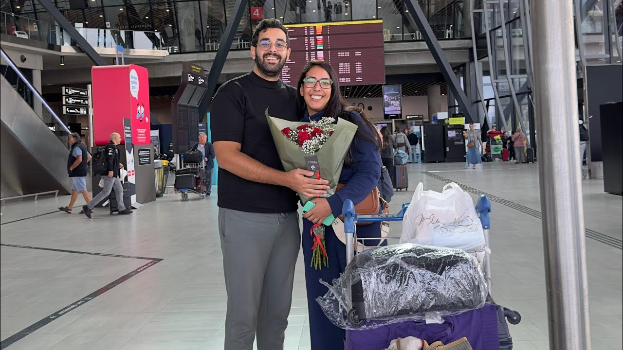 GRWM وليت نعيش في فرنسا عديو معايا أول نهار نخرج فيه وحدي