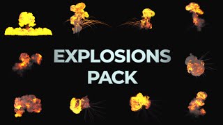 Realistic Explosions Pack Preview UE