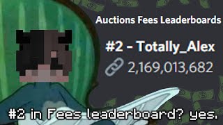 I spent 2 billion coins on AUCTION FEES.. (Hypixel Skyblock)