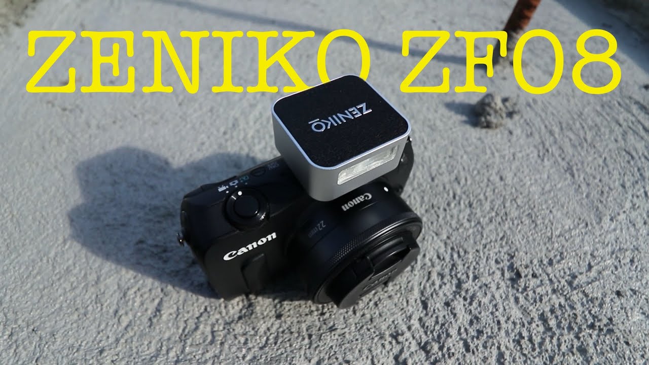 Zeniko ZF08 Mini Camera Flash. Small but Mighty! - YouTube