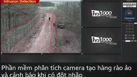Phần mềm tạo hàng rào ảo và cảnh báo khi có đột nhập