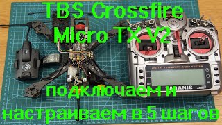 TBS Crossfier Micro TX V2 подключаем и настраиваем в 5 шагов