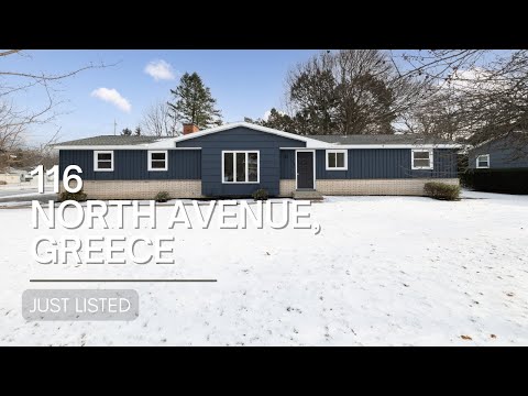 116 North Avenue, Greece, NY home video tour