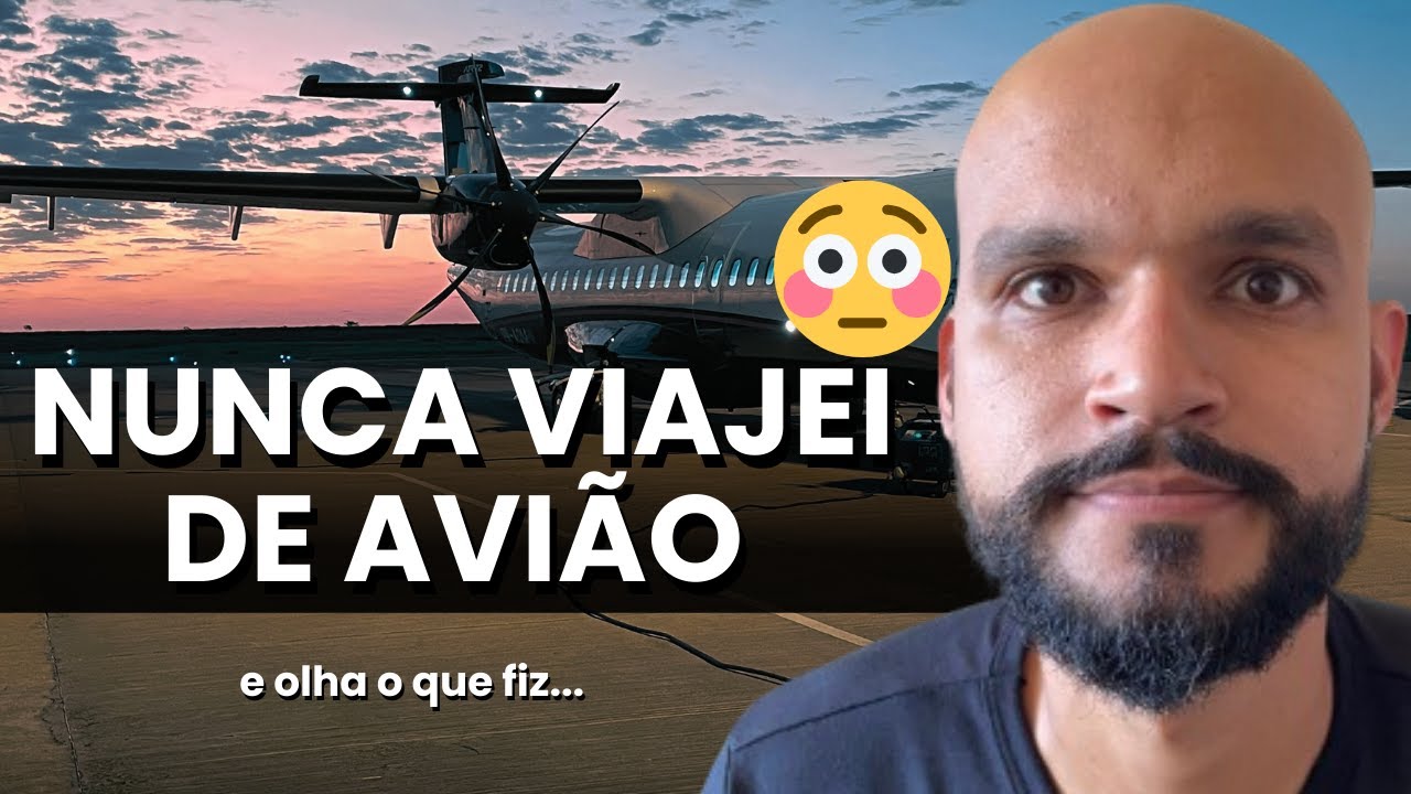 Primeira vez no avião o passo a passo mais barato