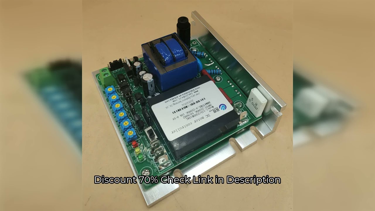 Anti-interference 10A 500W 1000W DC Motor Speed Controller for DC torque motor