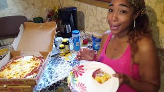 Beggars Pizza Medium Thin Crust Pepperoni Pizza Review 🍕🔪🍽