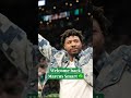 A standing ovation for Marcus in his return ☘️ #celtics #nba #shorts