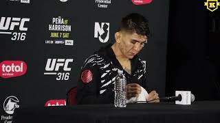 Mario Bautista UFC 316 Post Fight Press Conference