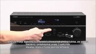 Amplitunery Yamaha AV - funkcja SCENE