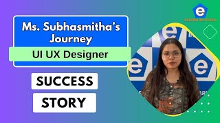 Subhasmitha’s Journey After Completing UI/UX Design Course | Elearn Infotech Hyderabad