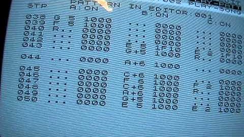 soundtracker on ZX81 for ZON-X sound board