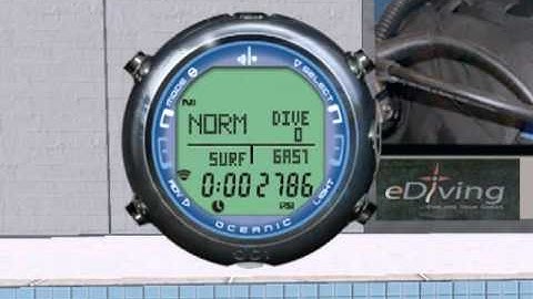 Oceanic OC1 dive computer - Online Class - m1s1