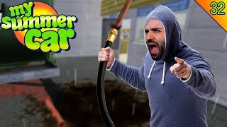 EL TRABAJO DE VANDALISMO O_o | MY SUMMER CAR Gameplay Español